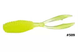 Evergreen V-Fry, tiny soft plastic with fat body and double tail for ajing and LRF Fishing