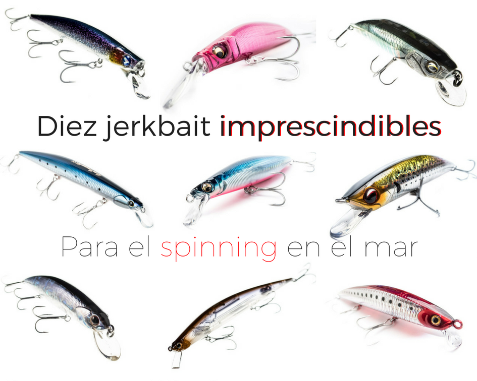 Señuelos de Pesca Spinning – Minnow Spinning Lubina – Señuelos